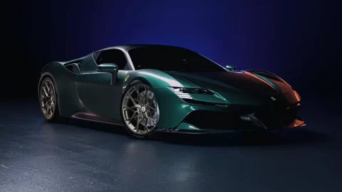 Ferrari SF90 Isle of Man Green