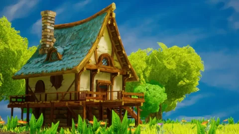 Berker "donpolygon" Siino - Unreal Engine 4 stylized environment rendering.